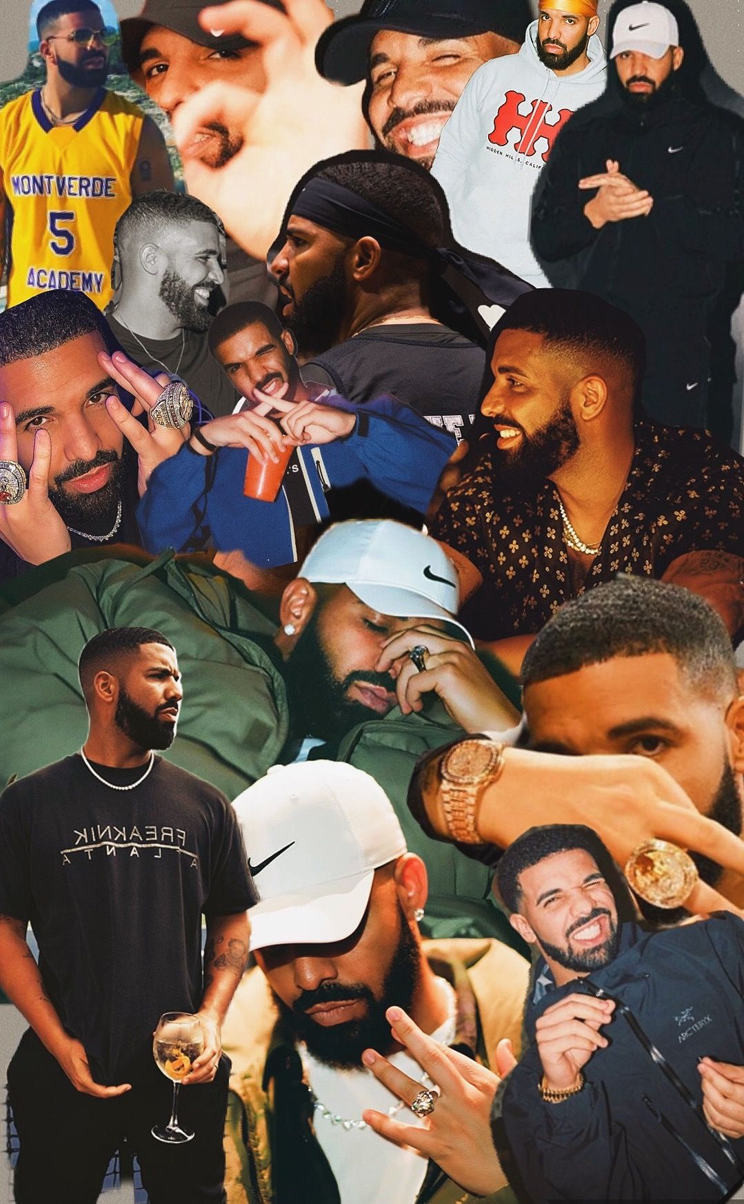 Featured image of post Drake Collage Wallpaper