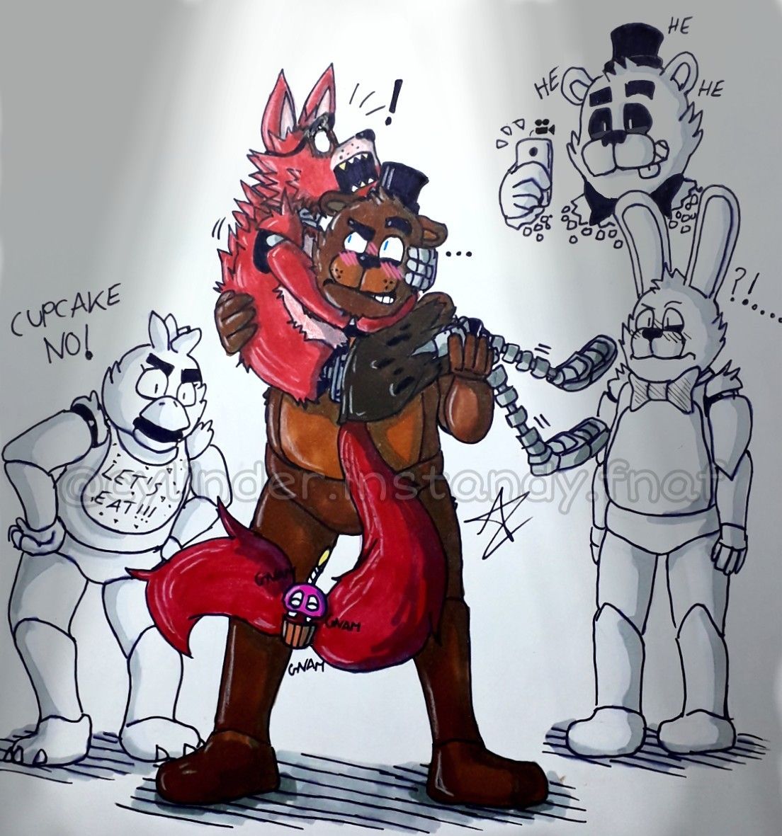 Featured image of post Fnaf 1 Fanart Anime