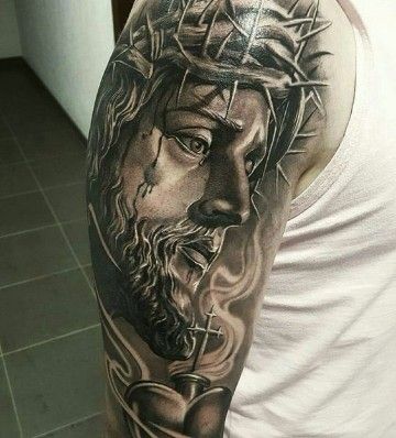 Featured image of post Tatuajes De Jesus En El Hombro