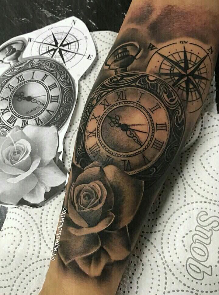 Featured image of post Tatuajes Para Hombres Reloj Del Tiempo